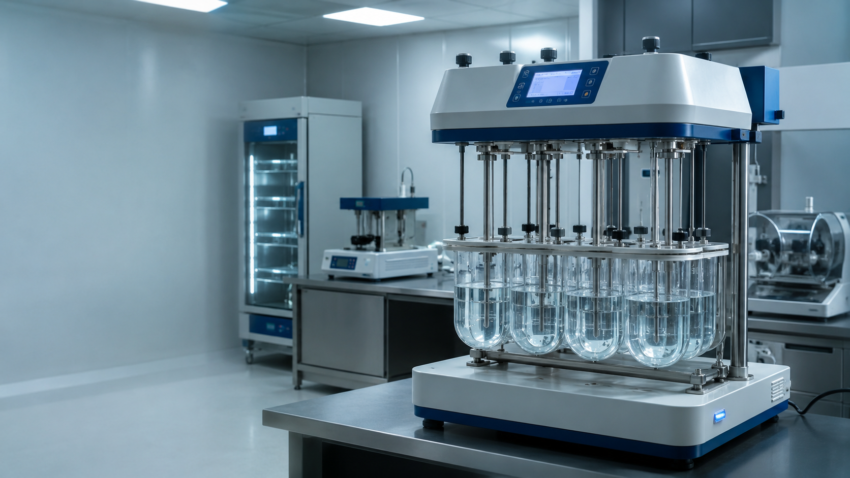 Conjunto de equipamentos para processo analítico